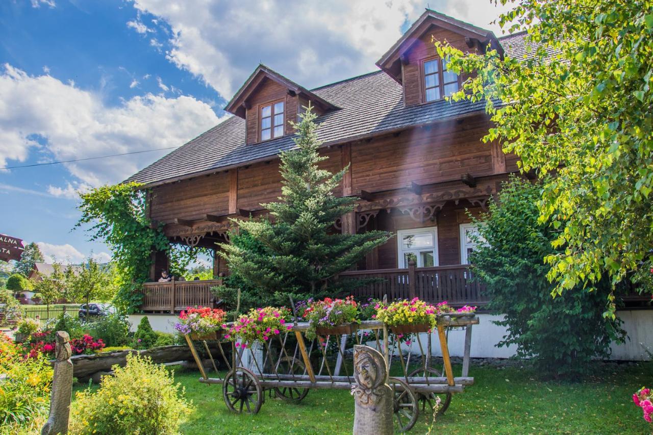 Karczma Regionalna Hotel Goscinna Chata Wysowa-Zdroj Exterior photo